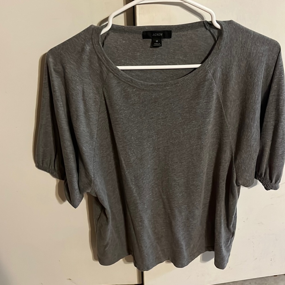Gray J Crew shirt small